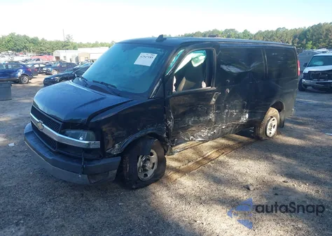 2016 Chevrolet Express G2500 Work Van из США, поврежденный, VIN 1GCWGAFF5G1156045